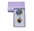 Kép 1/3 - Tigrisszem szív medál (1,5 cm)