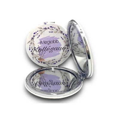 Levendulás kozmetikai zsebtükör -Kolléganő