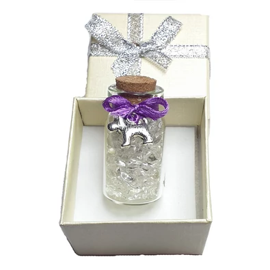 Hegyikristály szerencse üvegcse