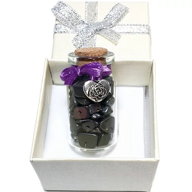 Hematit szerencs üvegcse