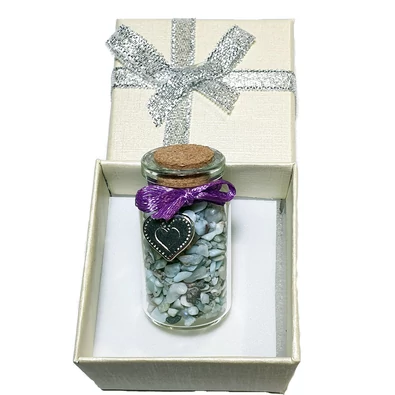 Labradorit szerencse üvegcse