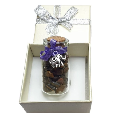 Tigrisszem szerencse üvegcse