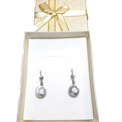 Howlit kapcsos strasszos fülbevaló