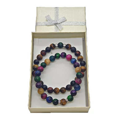 Páros karkötő - Tigrisszem Páros karkötő - Tigrisszem