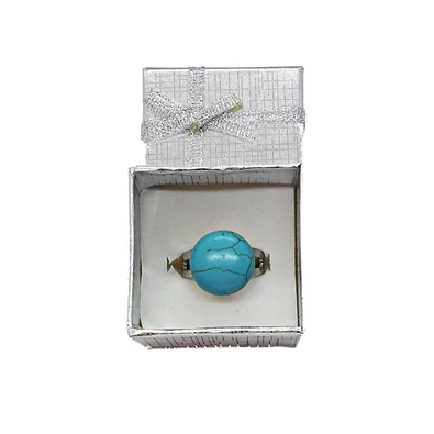 Türkenit kis ásványgyűrű