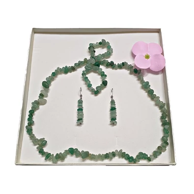 Aventurin szemcse garnitúra