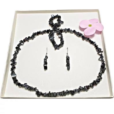 Hematit szemcse garnitúra