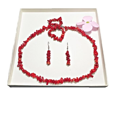 Korall szemcse garnitúra