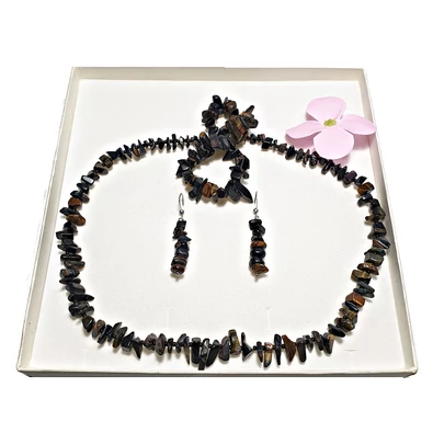 Sólyomszem szemcse garnitúra