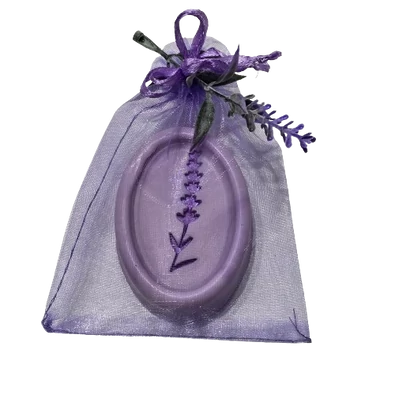 Herbárium Levendula Szappan Organza csomagolásban Herbárium Levendula Szappan Organza csomagolásban