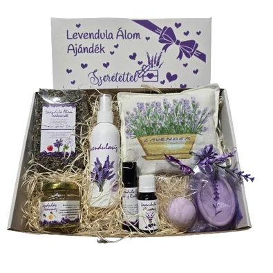 Levendulás harmónia díszdobozban