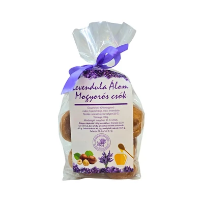 Levendulás Mogyorós Csók/100g.