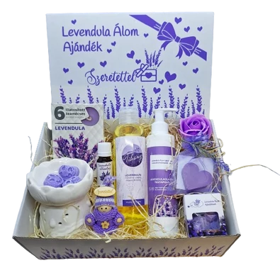 Levendula Álom Aromaterápia Varázs Illatszer Ajándékdoboz