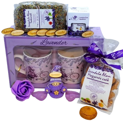 Levendulás tea pillanatok pároknak ajándékcsomag