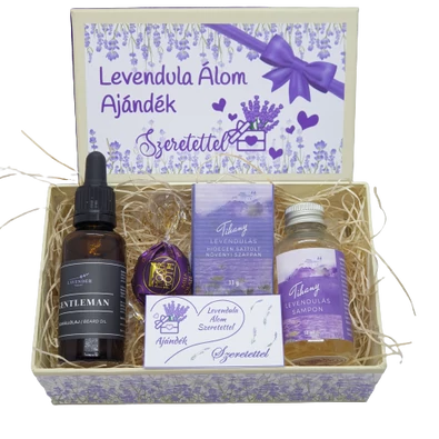 Levendulás Férfi Illatszer  Exkluzív Ajándékdoboz
