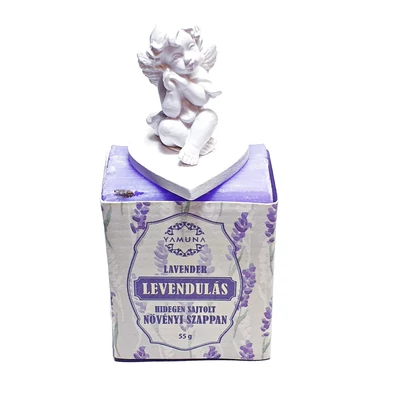 Kis levendulás szappan, angyalkával