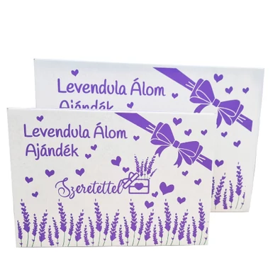 Levendula Álom díszdoboz, kicsi/nagy