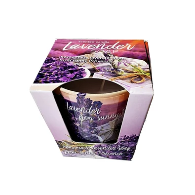 Lavender Soap pohárgyertya (nagy)
