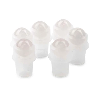 Drágakő Golyócska 5ml Ásvány Üvegcséhez - Hegyikristály