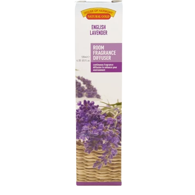 Pálcás angol levendula illatú olaj diffúzor(120ml.)