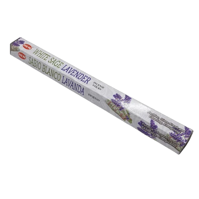 Levendulás és fehér zsályás füstölő (20 db)