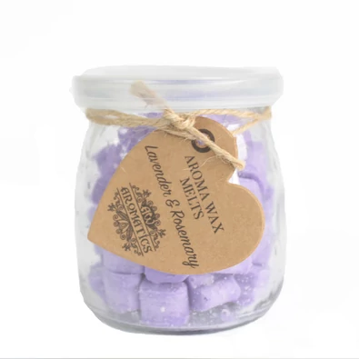 Levendulás prémium szív luxus illatviasz - Levendula és rozmaring Levendulás prémium szív luxus illatviasz - Levendula és rozmaring