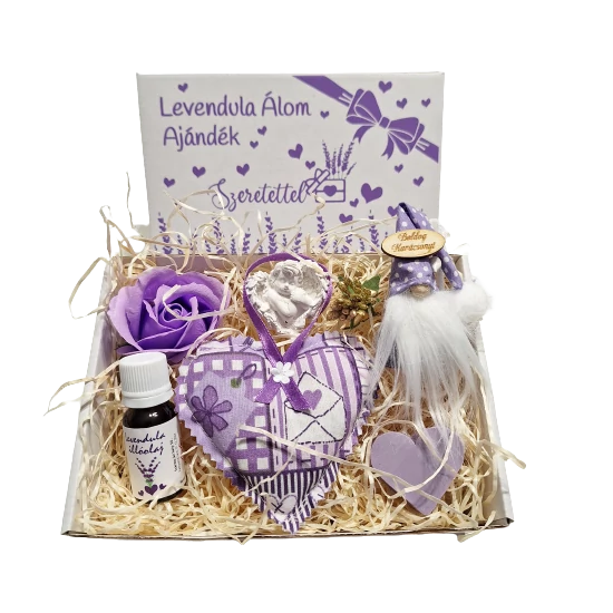 Levendula Álom Illatosító Exkluzív díszdoboz a levendula szerelmeseinek