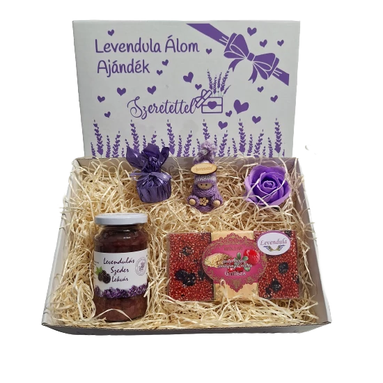Levendulás Desszert Díszdoboz VII. - Piros gyümölcs álom